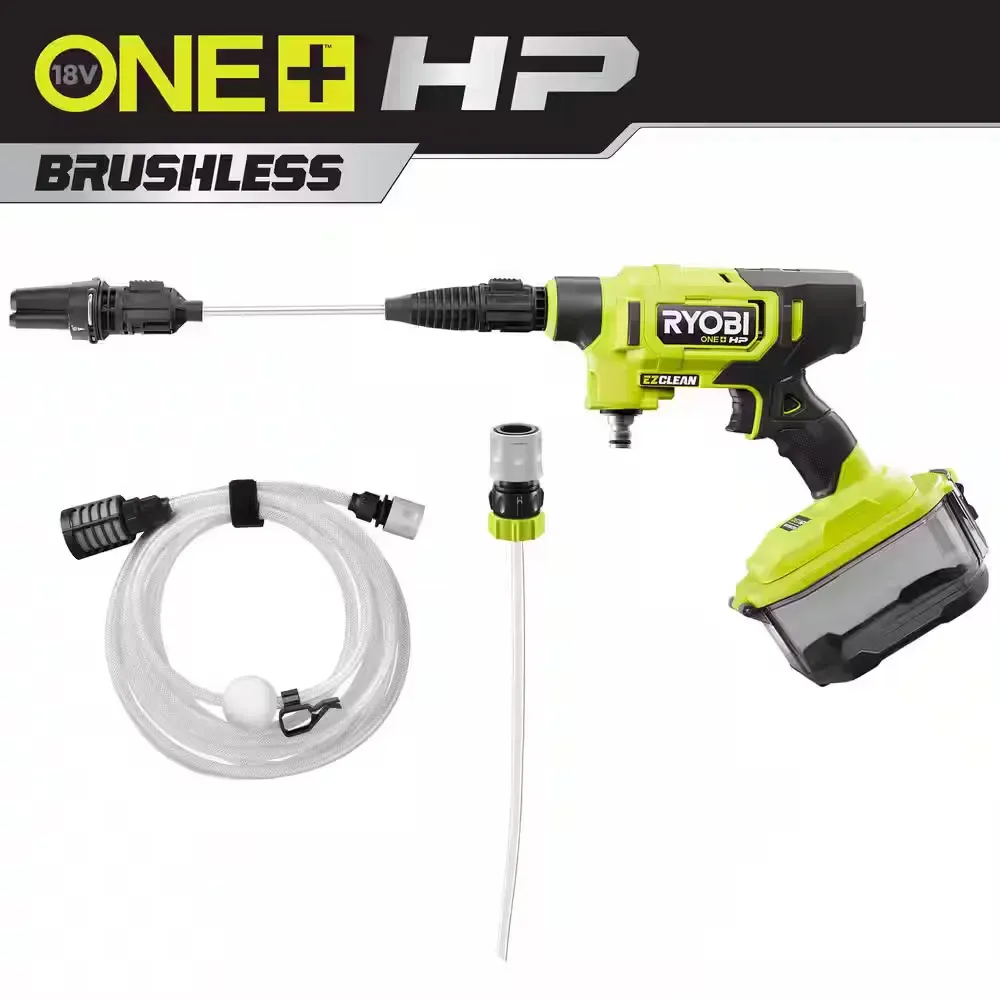 ONE+ HP 18V Brushless EZClean 600 PSI 0.7 GPM Cordless Cold Water Power Cleaner (Tool Only) - image 1