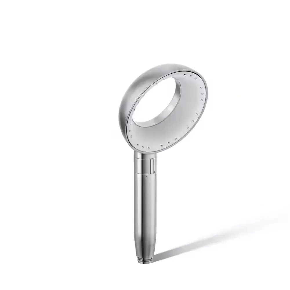 Statement VES 1-Spray Patterns with 1.5 GPM 6 in. Wall Mount Handheld Shower Head in Polished Chrome - image 1