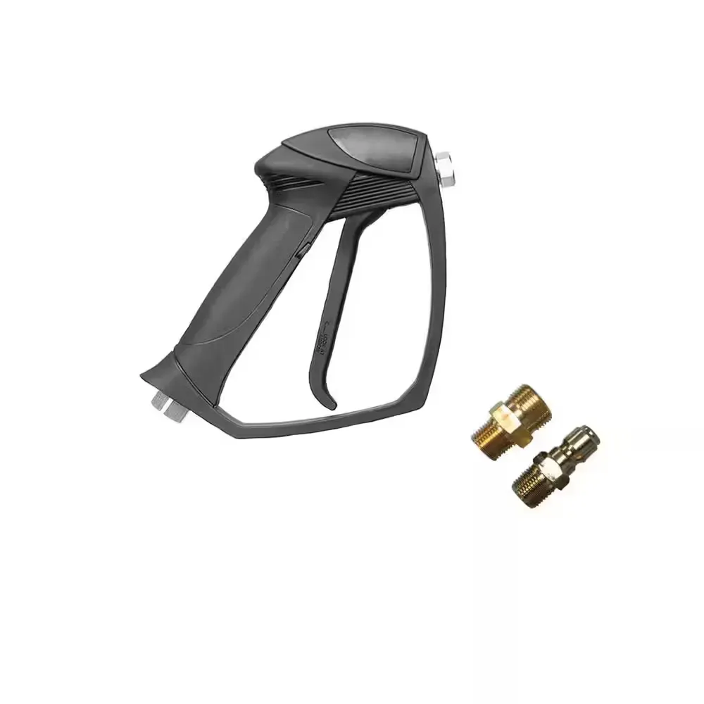 Professional Spray Gun with 1/4 in. FNPT Outlet Connection for Hot Water Pressure Washers, M22 and QC Adapters Included - image 1