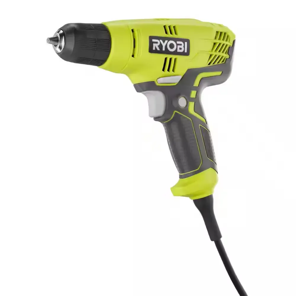 5.5 Amp Corded 3/8 in. Variable Speed Compact Drill/Driver with Bag - image 1