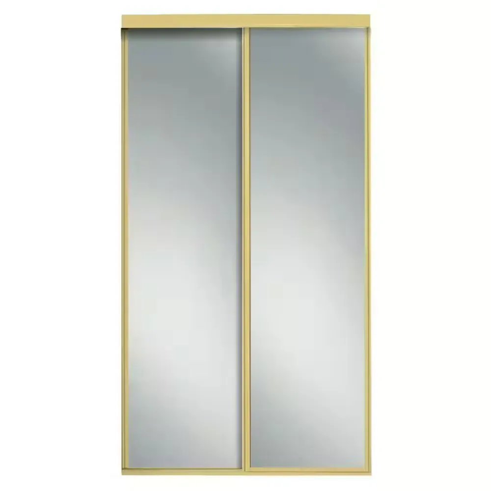 36 in. x 80 in. Solid Core MDF 1-Lite Clear Glass White Primed Standard Interior Door Slab - image 2