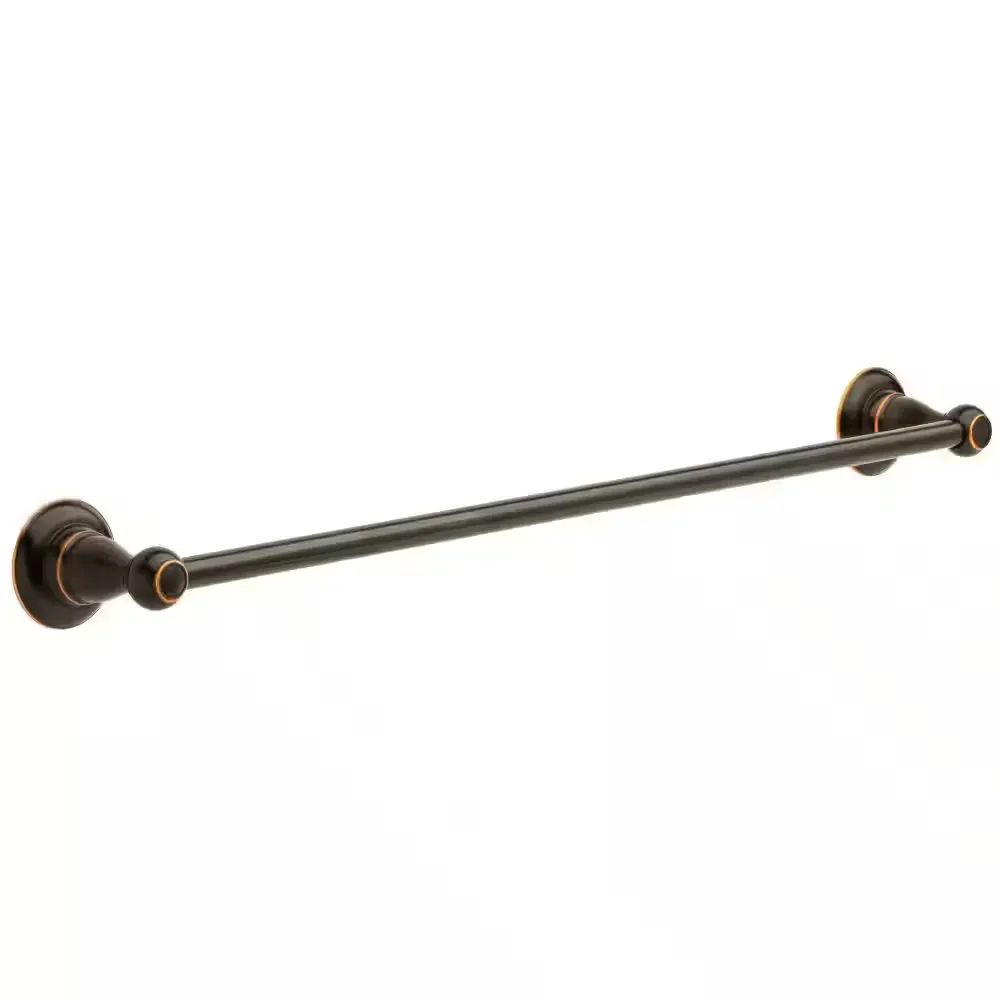 Porter 24 in. Wall Mount Towel Bar Bath Hardware Accessory in Oil Rubbed Bronze - image 1