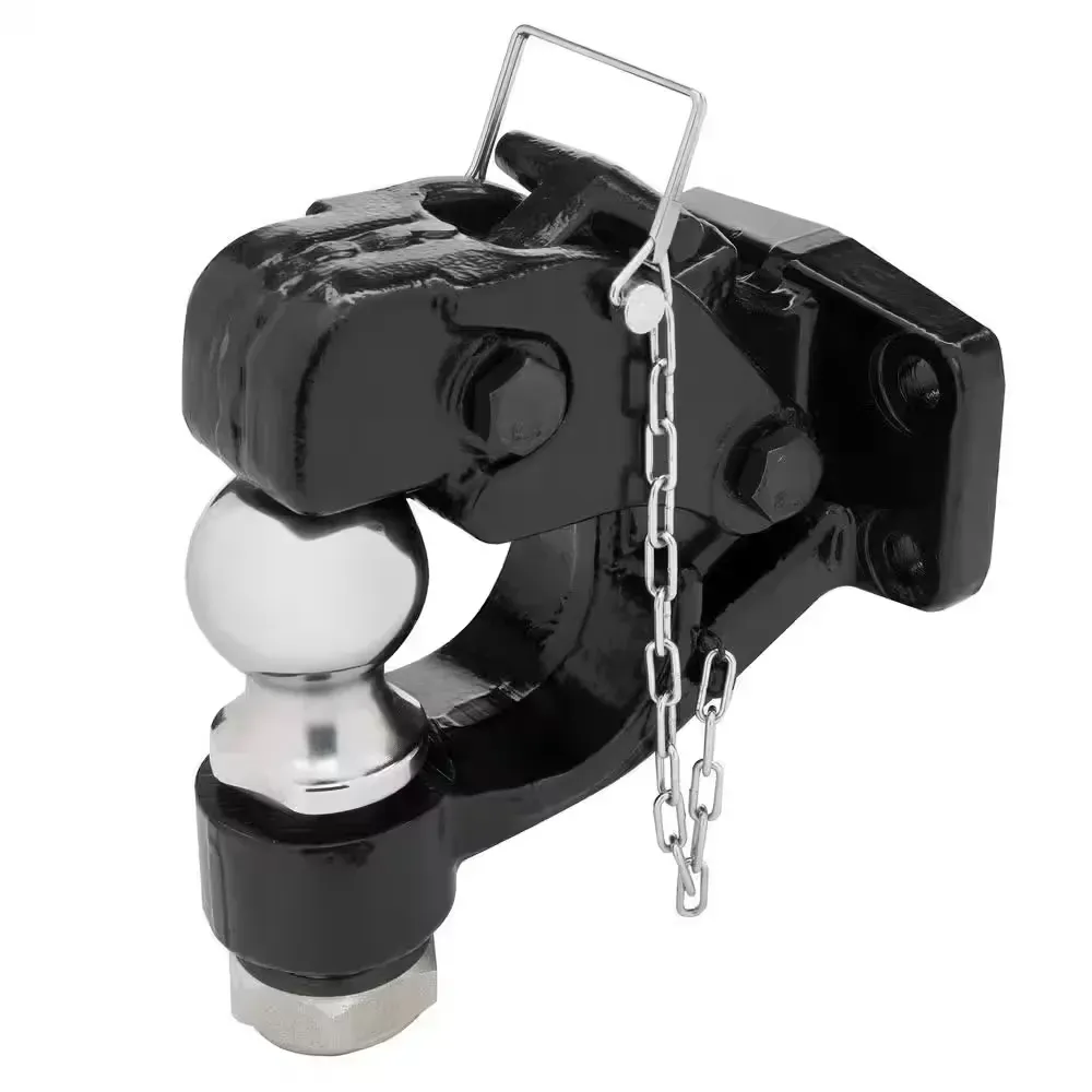 Pintle Hook with 2-5/16 in. Hitch Ball, Bolt-on, 16,000 lb. capacity - image 1