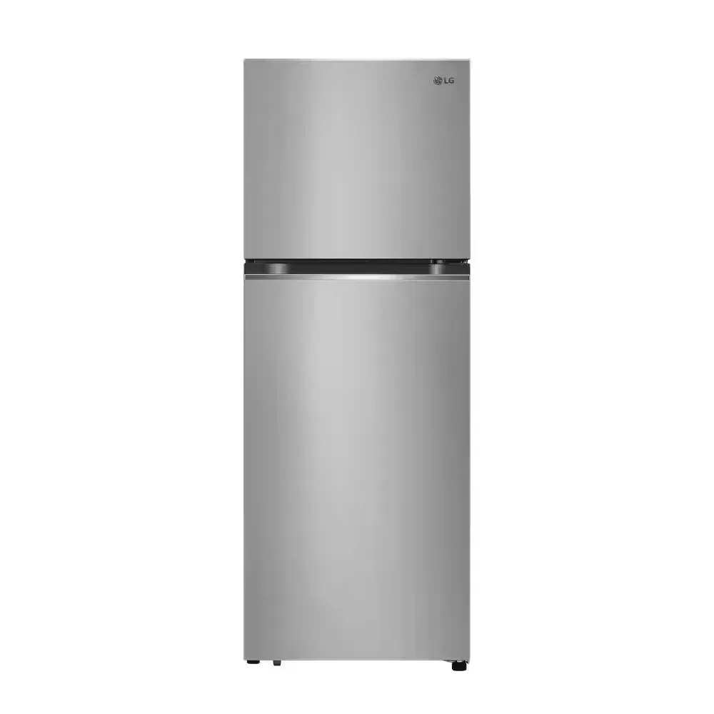 24 in. W 11 cu. ft. Counter Depth Top Freezer Refrigerator in PrintProof Stainless Steel Look - image 1