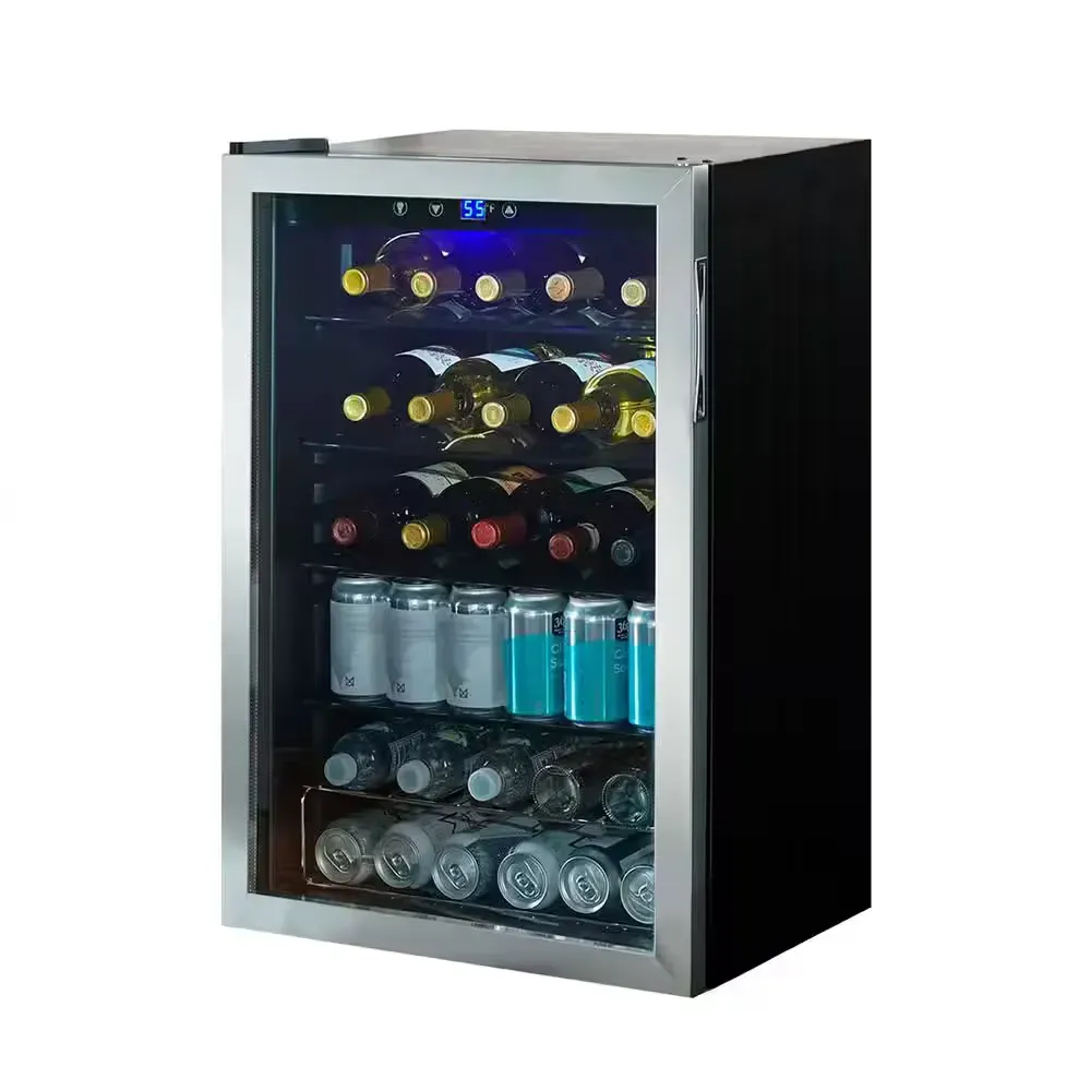 ***The outer glass is broken.*** 4.3 Cu. ft. Wine and Beverage Cooler in Stainless Steel - image 1