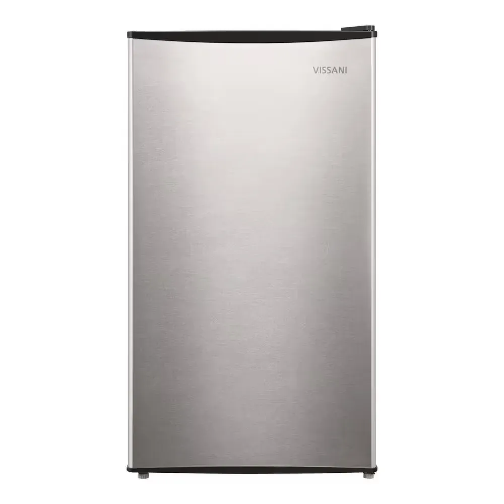 3.3 cu. ft. Mini Refrigerator in Stainless Look with 7-Door Racks and Energy Efficiency - image 1