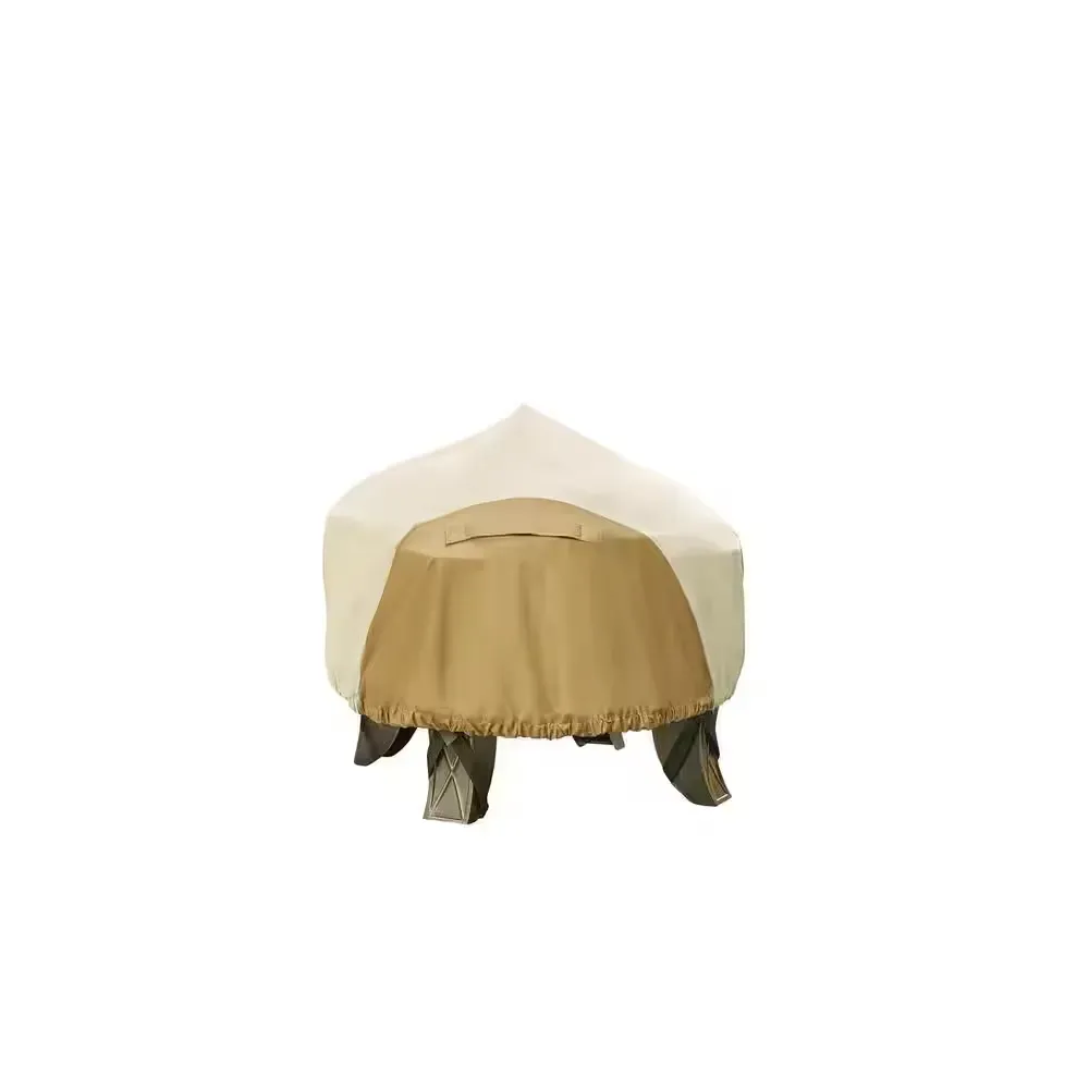 30 in. Round Outdoor Patio Fire Pit Cover - image 1