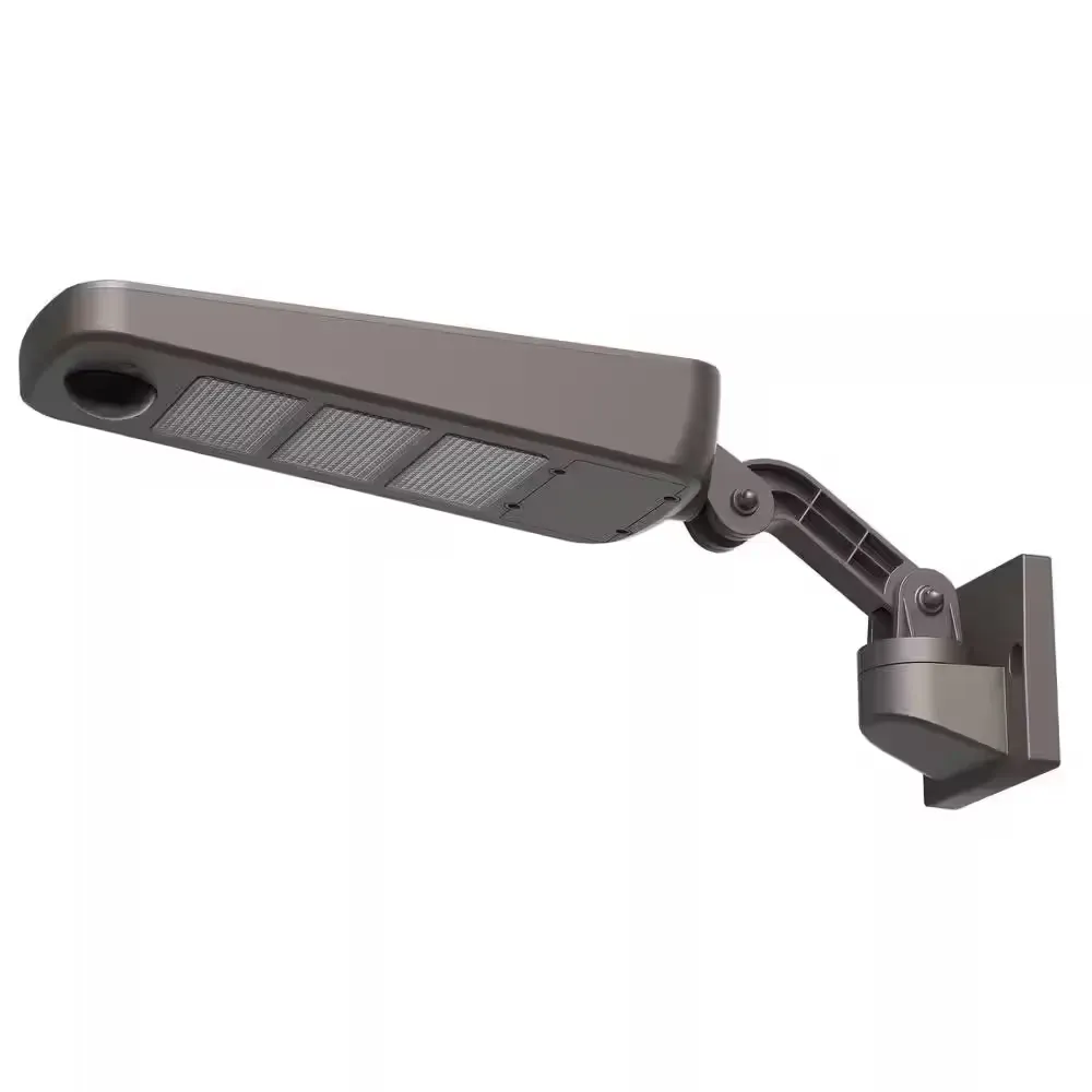 Solar Powered 4500 Lumens Bronze Motion Activated Dusk to Dawn Security Integrated LED Outdoor Wall Area Floodlight - image 1