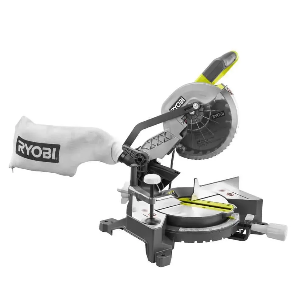 RYOBI 9 Amp Corded 7-1/4 in. Compound Miter Saw - image 1