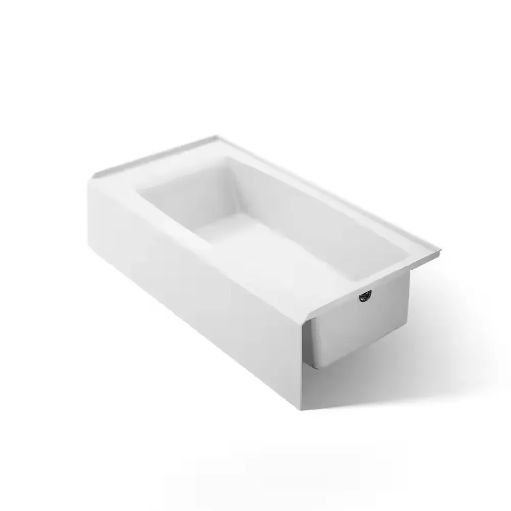 Elmbrook 60 in. x 30.25 in. Soaking Bathtub with Right-Hand Drain in White - image 1