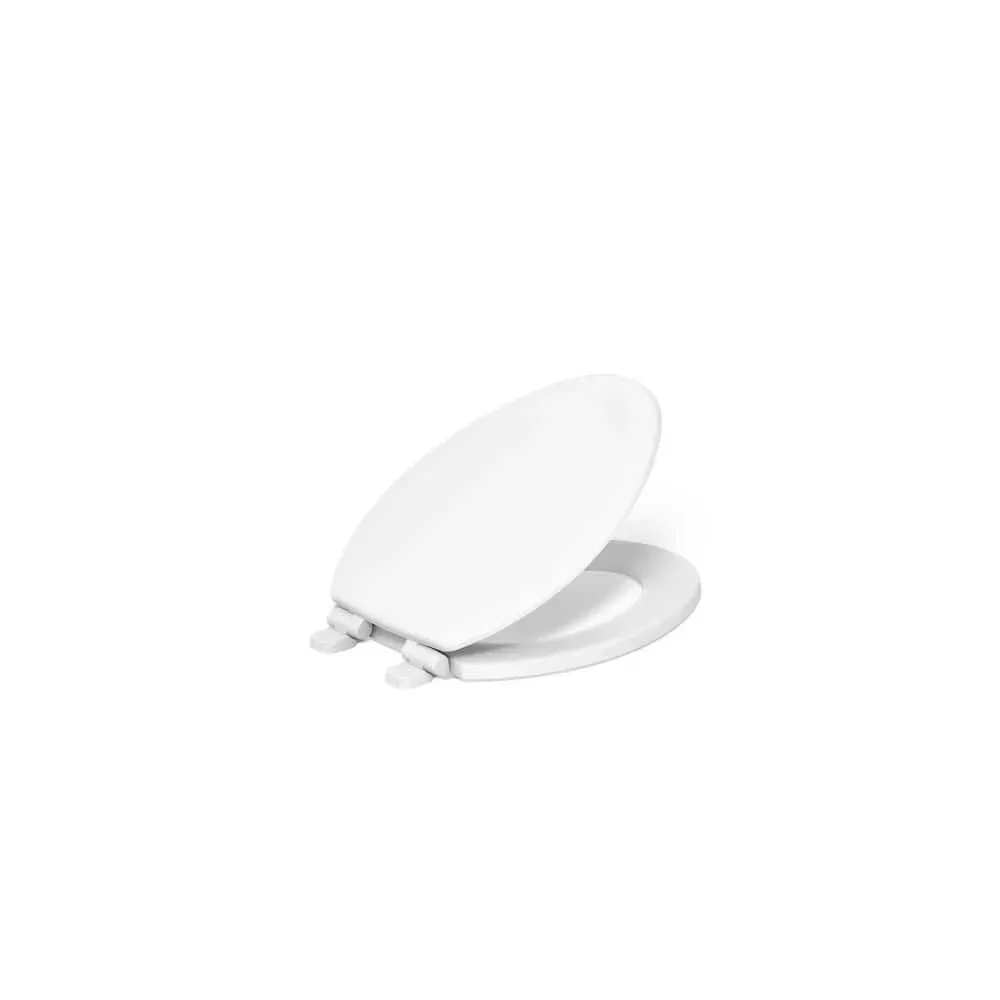 KOHLER Stonewood Elongated Toilet Seat in White - image 1