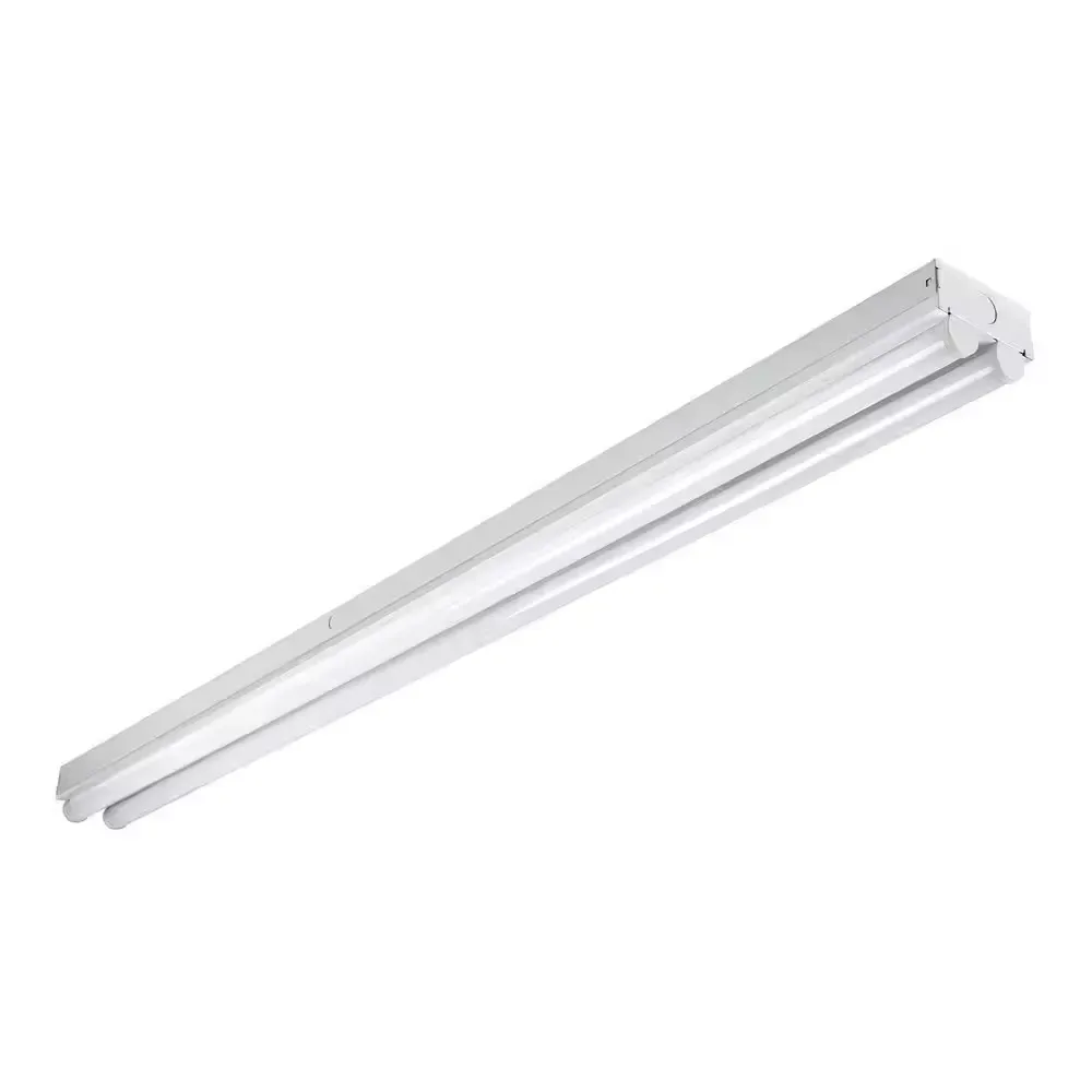 4 ft. 2-Light Linear White Integrated LED Ceiling Strip Light with 4200 Lumens, 4000K - image 1