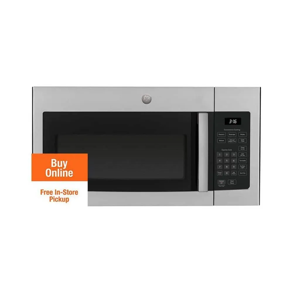 GE 1.6 cu. ft. Over-the-Range Microwave in Stainless Steel - image 1