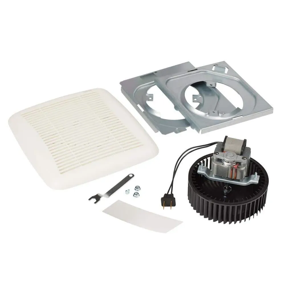 Broan-NuTone QuicKit 60 CFM 3.0 Sones Bathroom Replacement Motor and Grille/Cover - image 1