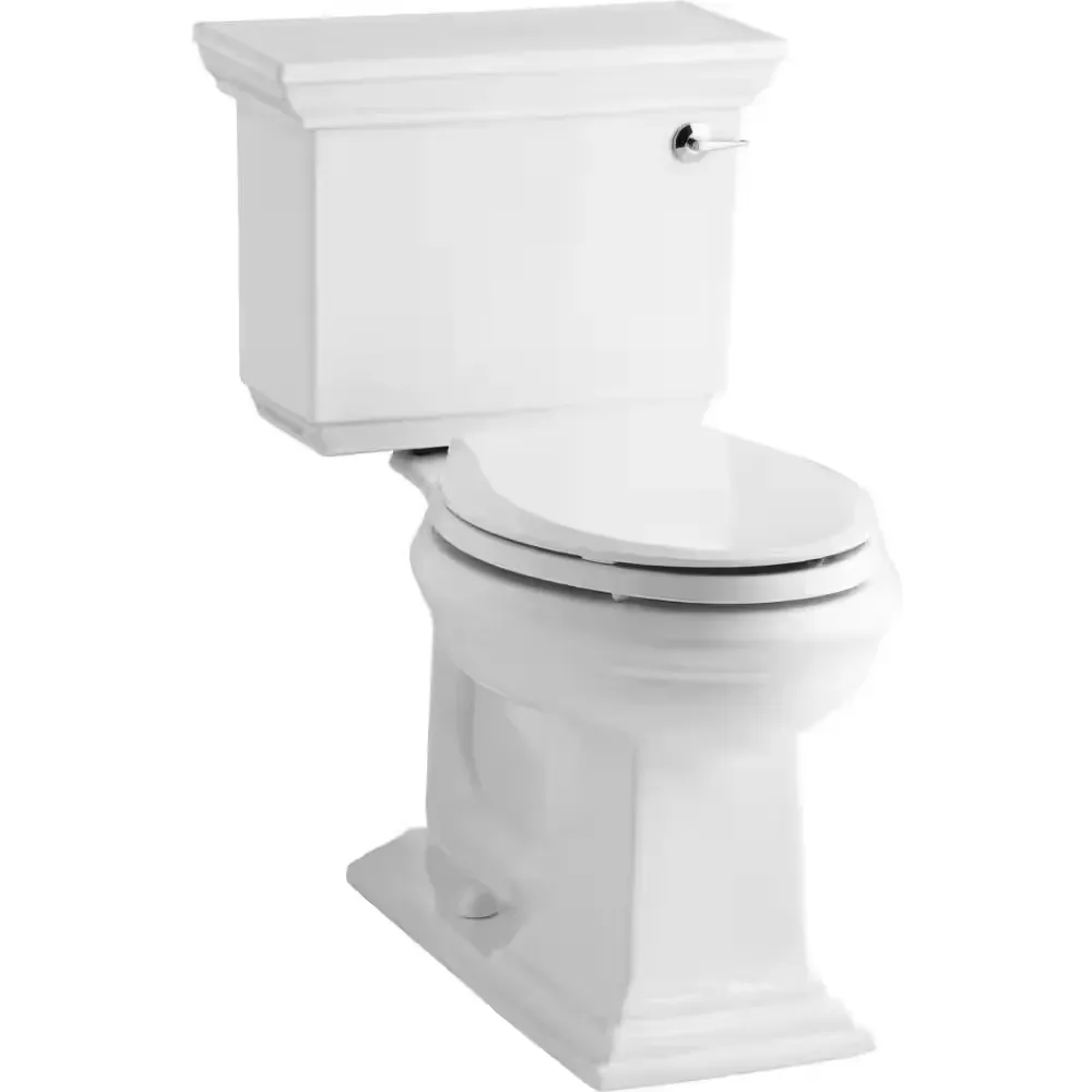 ***It's just the tank.***Memoirs Stately 2-Piece 1.28 GPF Single Flush Elongated Toilet in White Seat Not Included - image 1