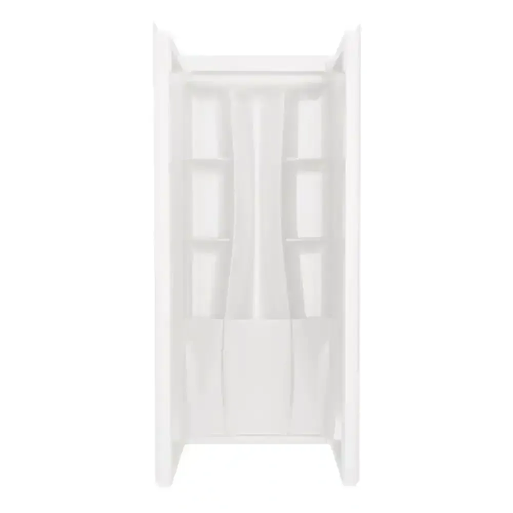 *** Pallets of bathroom wall tiles, various sizes *** Classic 500 32 in. W x 73.25 in. H x 32 in. D 3-Piece Direct-to-Stud Alcove Shower Surrounds in High Gloss White - image 2