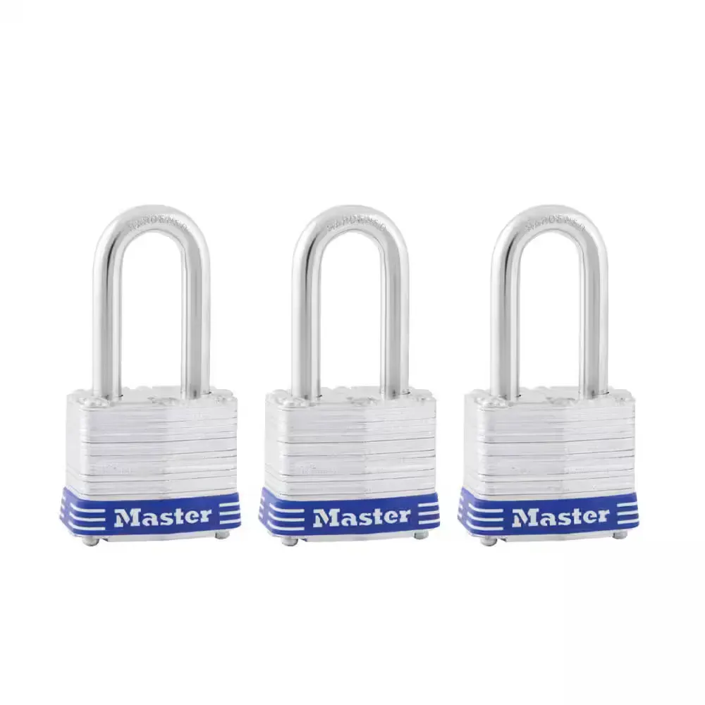 Master Lock Laminated Steel Padlocks - 3 Pack - image 1