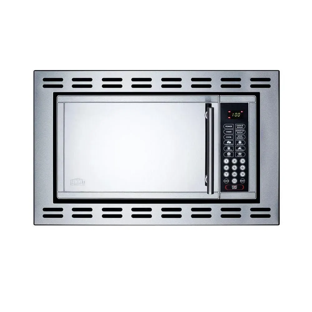 Summit Appliance 0.9 cu. ft. Built-In Microwave in Stainless Steel - image 1
