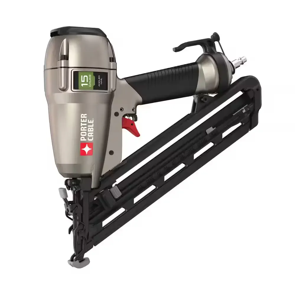 15-Gauge Pneumatic 2-1/2 in. Angled Nailer Kit - image 1