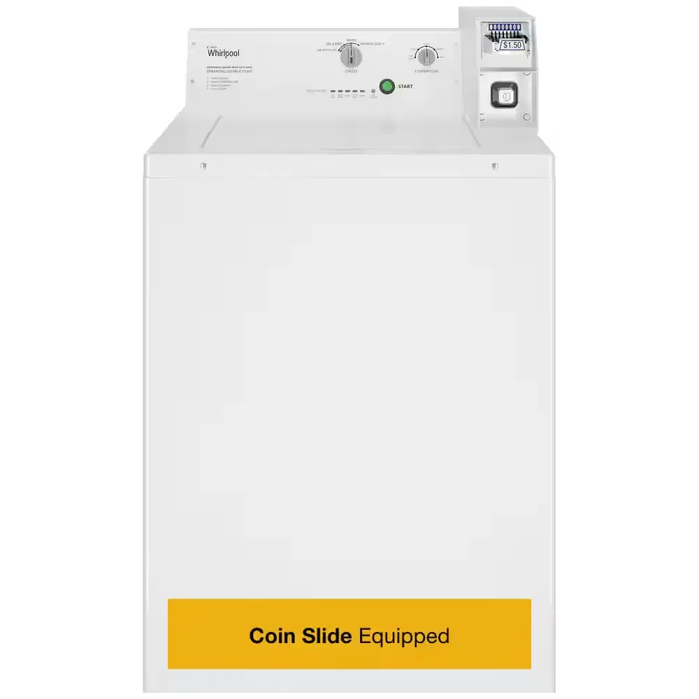 3.3 cu. ft. Commercial Top Load Washer with Factory-Installed Coin Slide - image 1