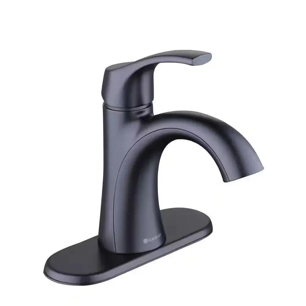 Arnette Single Handle Single Hole Bathroom Faucet in Matte Black - image 1