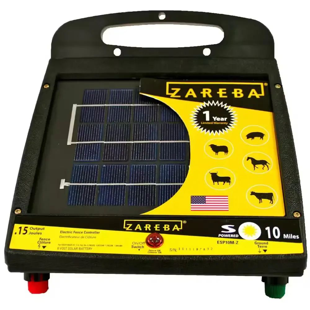Zareba 10 Mile Low Impedance Solar Fencer - image 1
