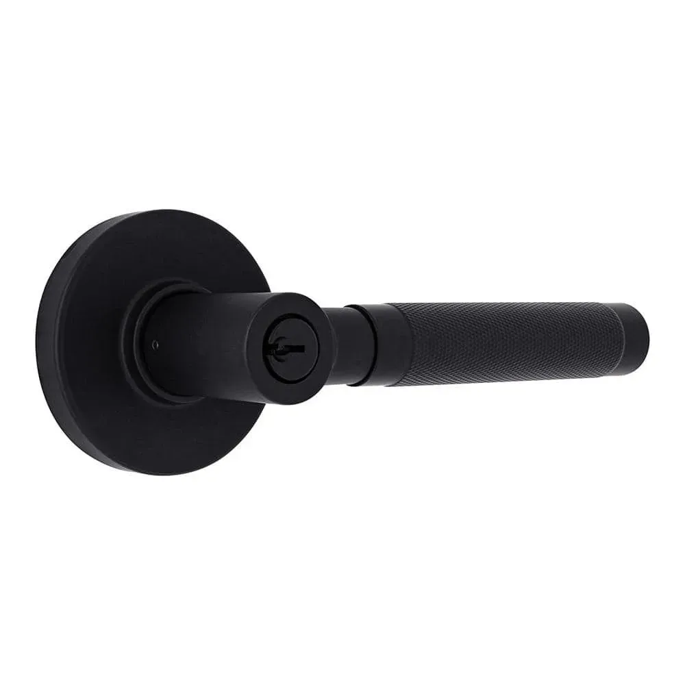Home Decorators Collection Woodcliff Matte Black Keyed Entry Door Handle Featuring Dual Keyway - image 1