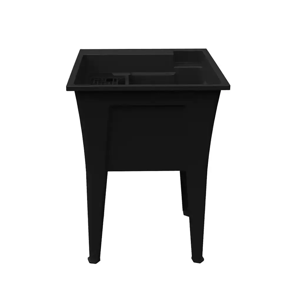 24 in. x 22 in. Black Utility/Laundry Sink - image 1