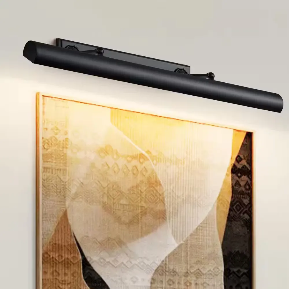 30 in. 1-Light Black Wall Sconce, Picture Lights for Wall, Modern Wall Light for Living Room, Bathroom, Bedroom - image 1