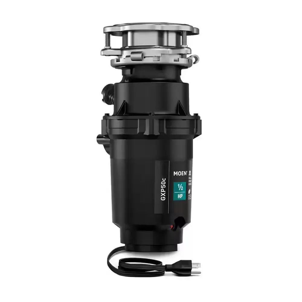 Prep Series 1/2 HP Continuous Feed Garbage Disposal with Power Cord and Universal Mount - image 1