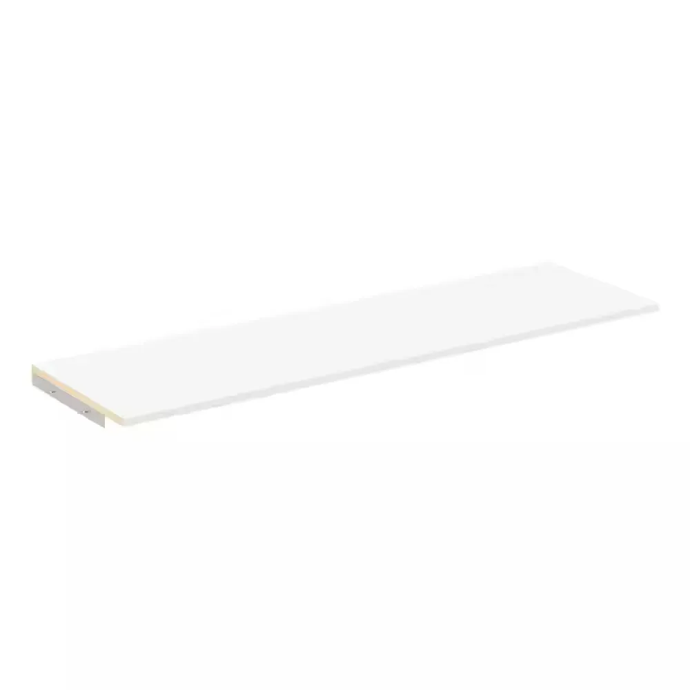 Style+ 48 in. W White Top Shelf Kit - image 1