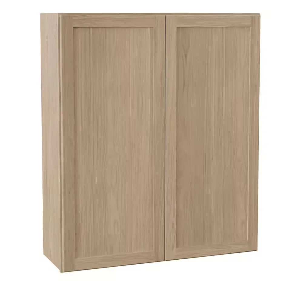 Sinclair 36 in. W x 12 in. D x 42 in. H Assembled Wall Kitchen Cabinet in Shaker Light Oak - image 1