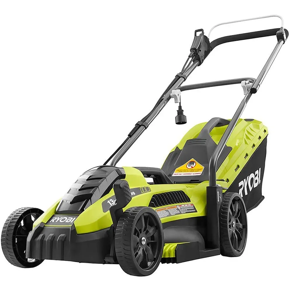 RYOBI 13 in. 11 Amp Corded Electric Walk Behind Push Lawn Mower - image 1