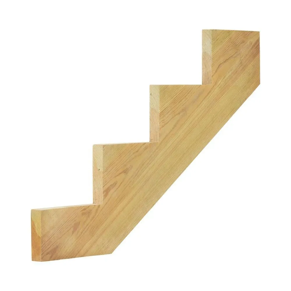ProWood 4-Step Ground Contact Pressure Treated Pine Stair Stringer - image 1