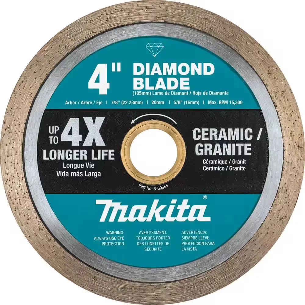 Makita 4" Diamond Blade for Ceramic & Granite (B-69565) - image 1