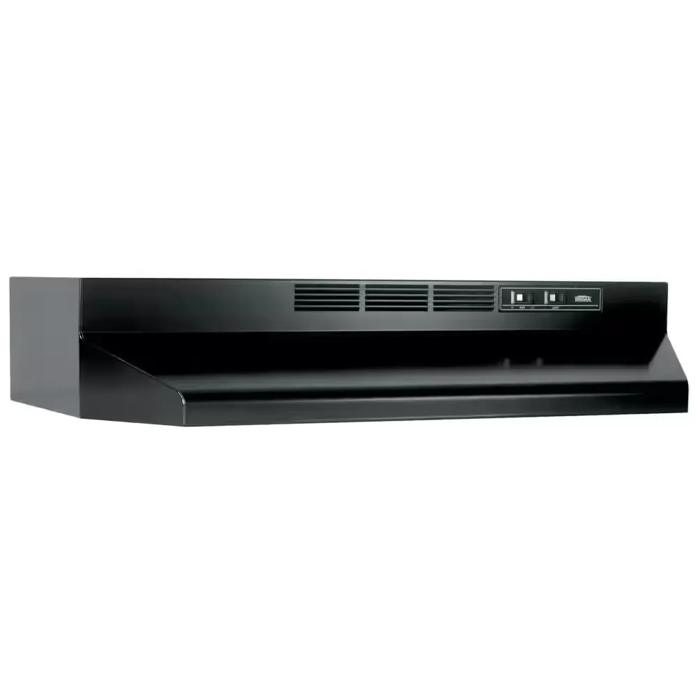 41000 Series 30 in. Ductless Under Cabinet Range Hood with Light in Black - image 1