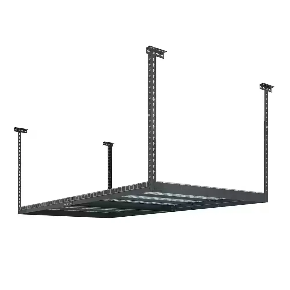 VersaRac Gray Adjustable Steel Overhead Garage Storage Rack (48 in W x 96 in D) - image 1