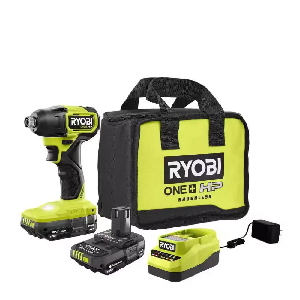 ***It is missing a few accessories***.ONE+ HP 18V Brushless Cordless Compact 1/4 in. Hex Impact Driver Kit with (2) 1.5 Ah Batteries and Charger - image 1