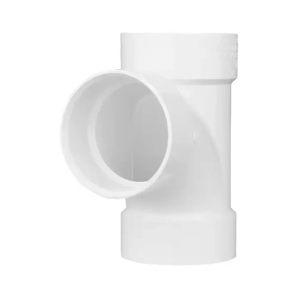 3 in. DWV PVC Sanitary Tee - image 1