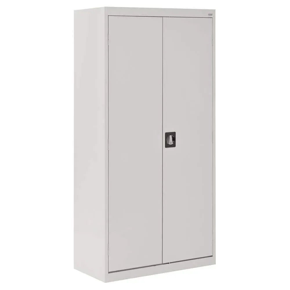 Sandusky  Elite Series 36 in. W x 72 in. H x 24 in. D 22-Gauge 5-Shelf Steel Freestanding Garage Storage Cabinet in Dove Gray (Sandusky Elite Series 36 in. W x 72 in. H x 24 in. D 22-Gauge 5-Shelf Steel Freestanding Garage Storage Cabinet in Dove Gray) - image 1