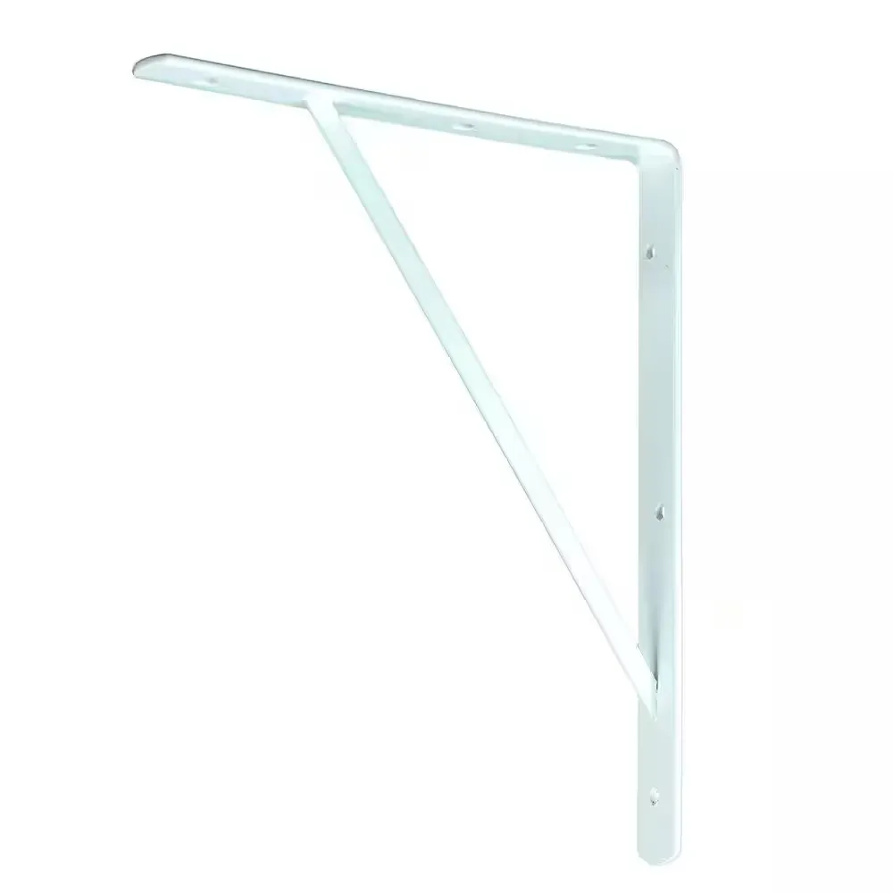 *** pack of 20 ***10 in. x 8 in. White Medium Duty Shelf Bracket - image 1