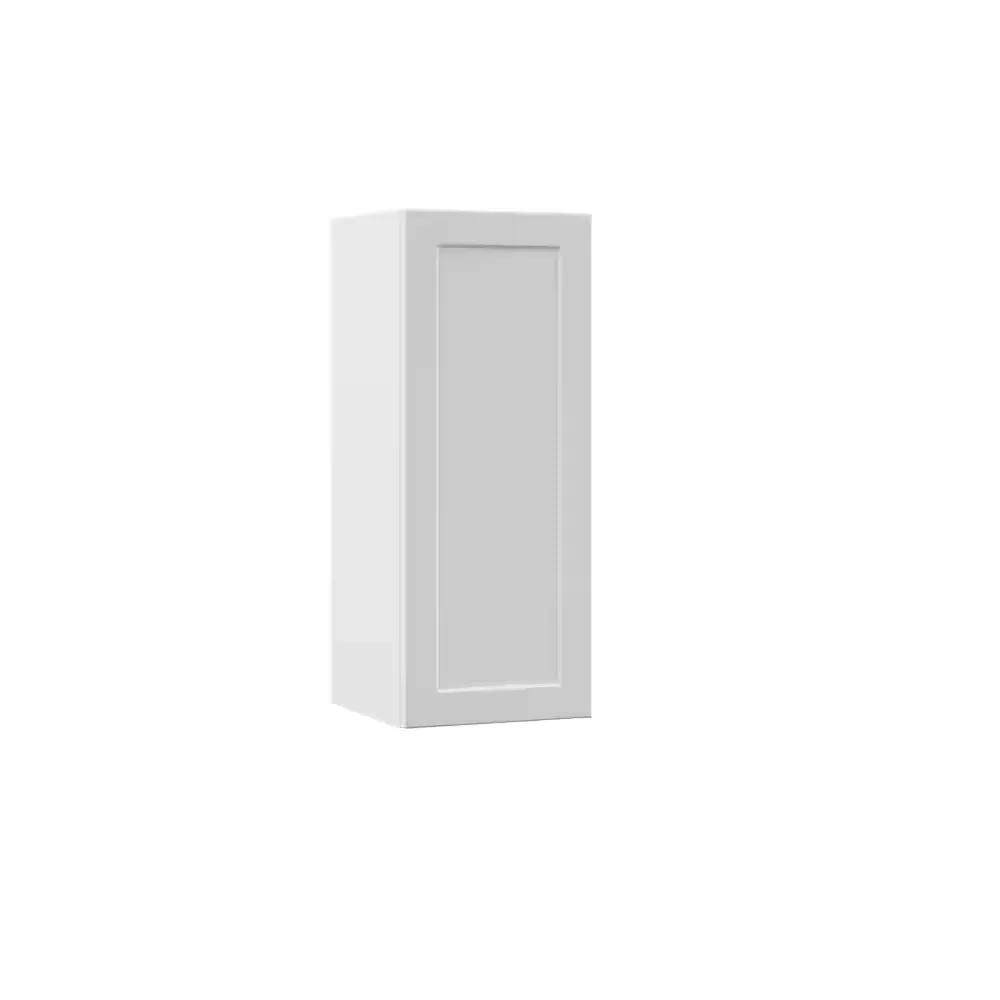 Designer Series Melvern 30 in. W x 12 in. D x 42 in. H Assembled Shaker Wall Kitchen Cabinet in White - image 2