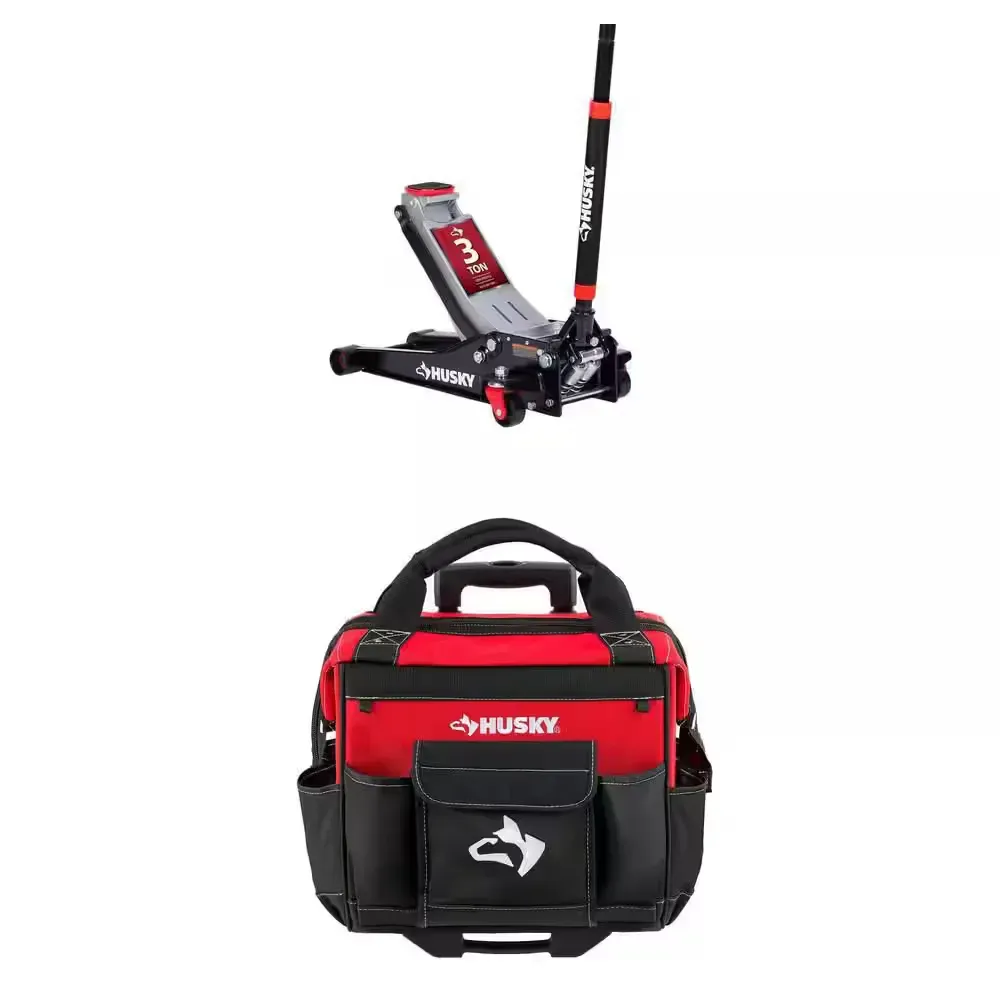 3-Ton Low Profile Floor Jack with Quick Lift - image 2