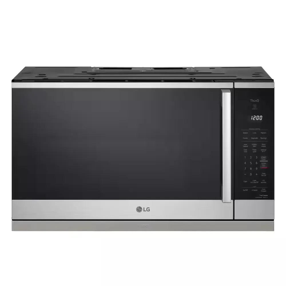 Smart 2.1 cu. ft. Stainless Steel Electric 1050-Watt Over-The-Range Microwave with Sensor Cook - image 1