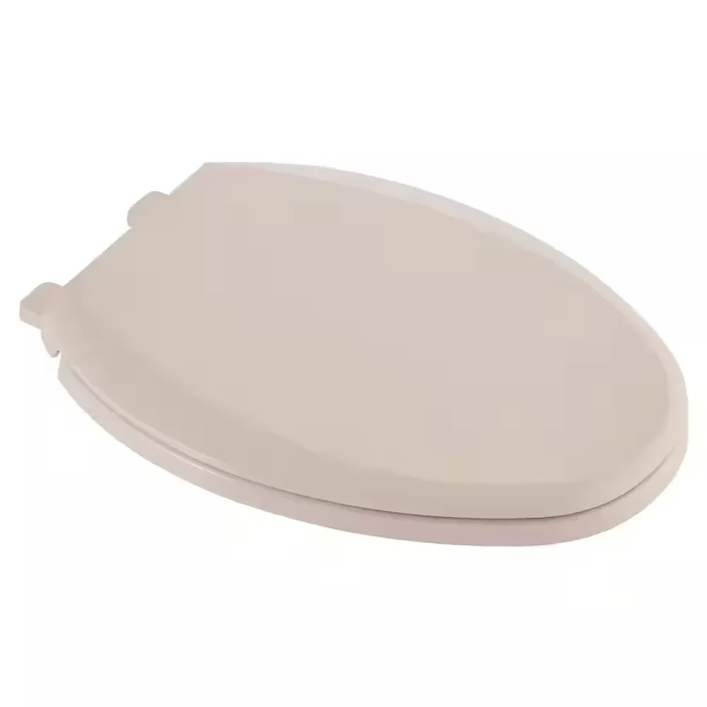 Mainstream Elongated Closed Front Toilet Seat in Bone - image 1