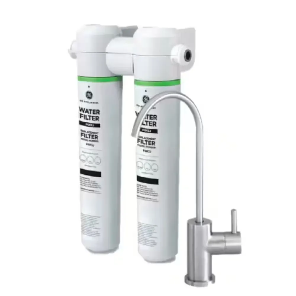 Under Sink Dual Stage Water Filtration System with Faucet - image 1