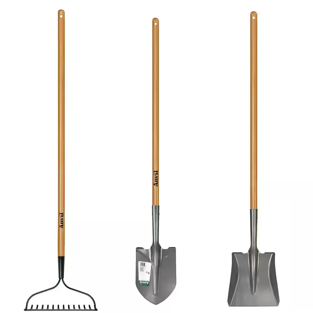 ***Out of the 3 pieces, only 1 is included.***3-Piece Anvil Garden Tool Set (Transfer Shovel, Digging Shovel Bow Rake) - image 1