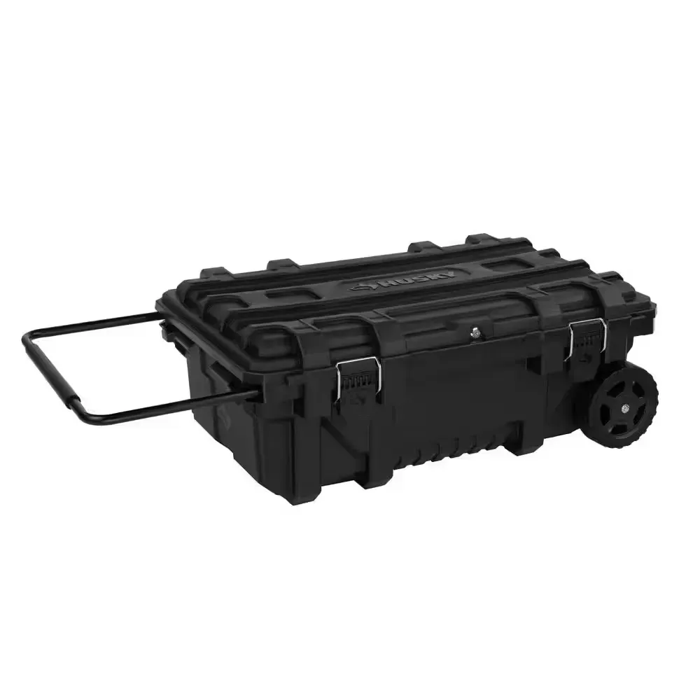 36.5 in. Black Heavy Duty Medium Rolling Toolbox with Keyed Lock - image 1