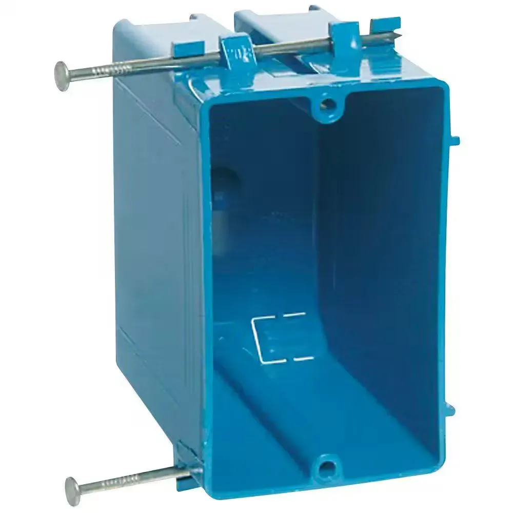 Single-Gang Nail-On New Work Electrical Box - image 1
