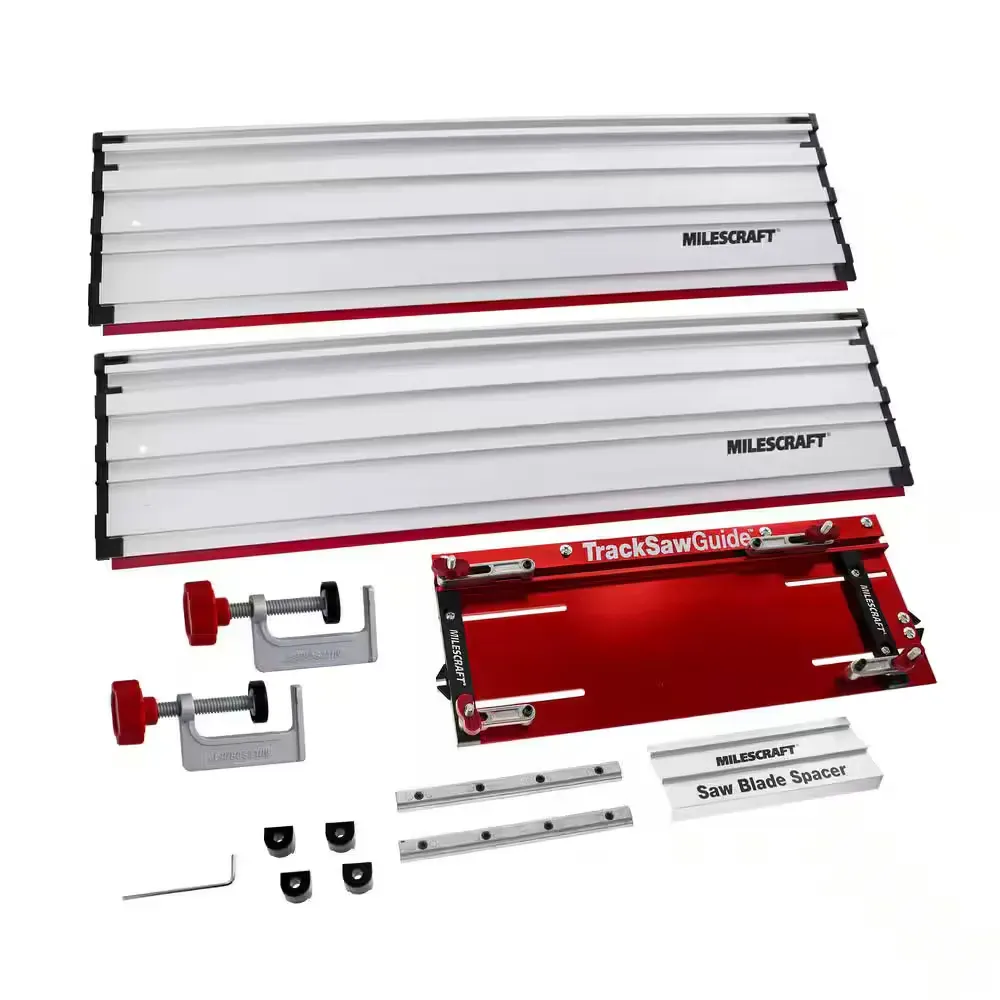 Track Saw Guide - Universal Compatibility for Circular Saws. Expandable 50 in. Cutting Range. All Aluminum Construction. - image 2